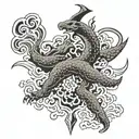 anvil tattoo design idea