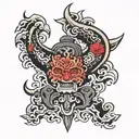 anvil tattoo design idea