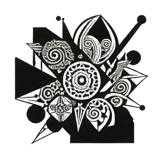 Obatala Oxala tattoo design idea
