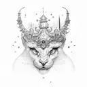 signification positif attire positif tattoo design idea