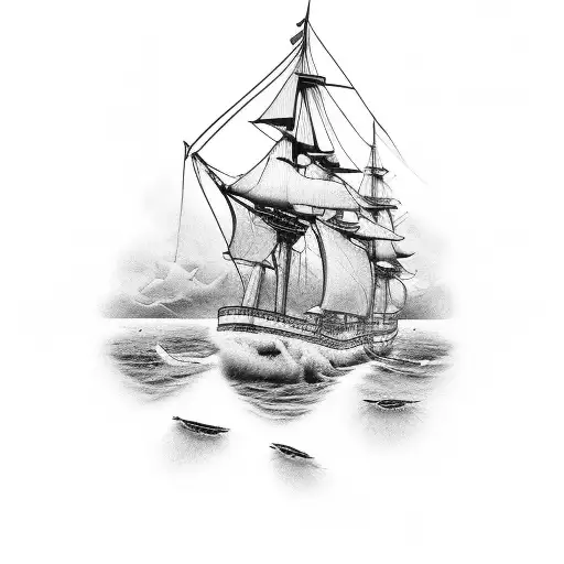 seafarer  tattoo design idea