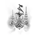 seafarer  tattoo design idea
