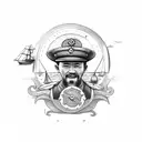 seafarer  tattoo design idea