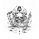 seafarer  tattoo design idea