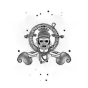 seafarer  tattoo design idea