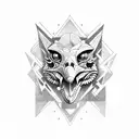 Raptor tattoo design idea