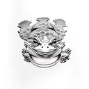 Toad tattoo design idea