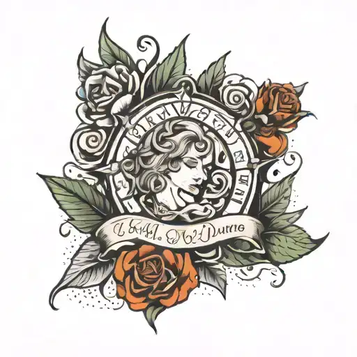 thy will not mine be done tattoo design idea