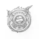 android 18 dragonball z tattoo design idea