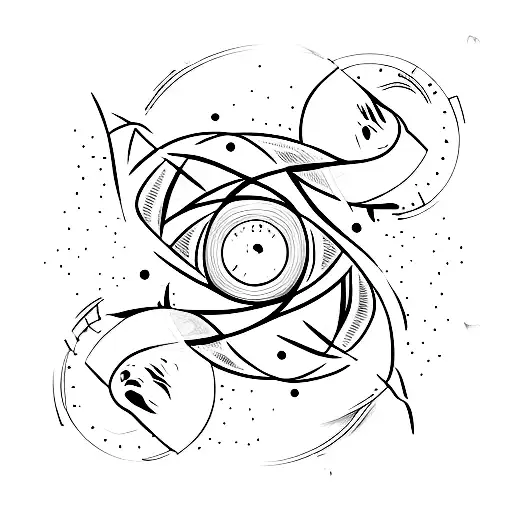 eclipse  tattoo design idea