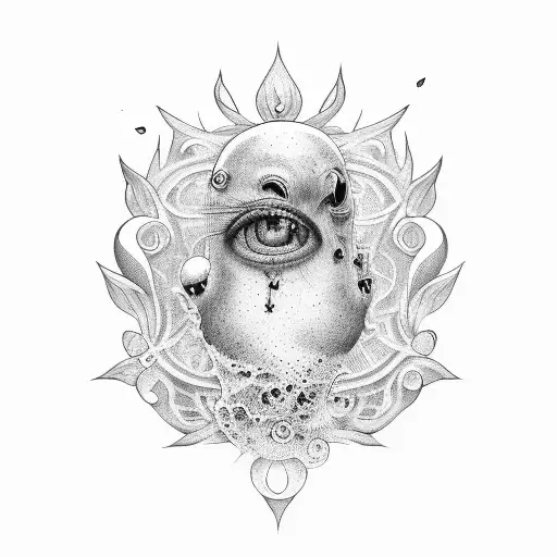 mano de fatima tattoo design idea