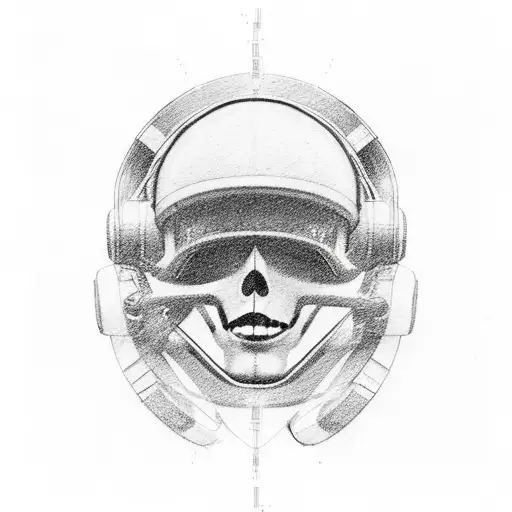 random access memories album cover tattoo design idea