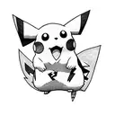 pikachu mit tattoos tattoo design idea