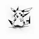 pikachu mit tattoos tattoo design idea