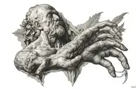 creation of adam tattoo design idea