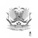 Icarus tattoo design idea