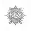 Ambigram tattoo design idea