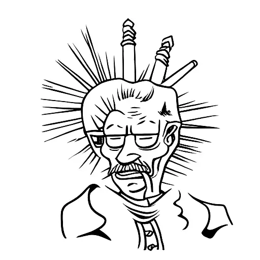 don quixote tattoo design idea