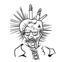 don quixote tattoo design idea