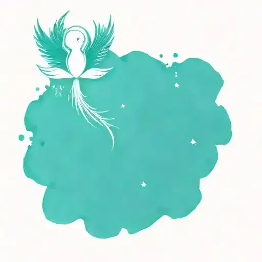 phoenix, lotus, fork, spaceman, prison bars, infinite, open book, broken needle, 2 stars, rocket tattoo design idea