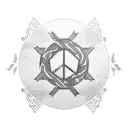 mandarin character for peace  tattoo design idea