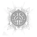 mandarin character for peace  tattoo design idea