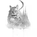 never give up phrase tattoo design idea