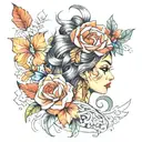 Naomi tattoo design idea