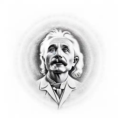 electricity, science, tesla, newton, einstein tattoo design idea