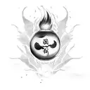 kanji gaara tattoo design idea