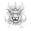 leon tattoo design idea