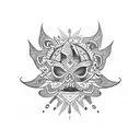 sol azteca tattoo design idea