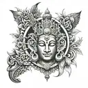 ChatGPT  Create an awesome tattoo with bholenath, parbhati maa, nandi, Shiva linga, rudraksha  ChatGPT Creating a tattoo tattoo design idea