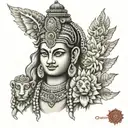 ChatGPT  Create an awesome tattoo with bholenath, parbhati maa, nandi, Shiva linga, rudraksha  ChatGPT Creating a tattoo tattoo design idea