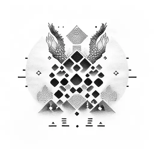 morse code tattoo design idea