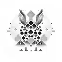 morse code tattoo design idea