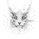 morse code tattoo design idea