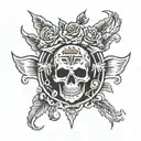 bvb  tattoo design idea