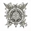 bvb  tattoo design idea