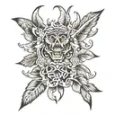 bvb  tattoo design idea