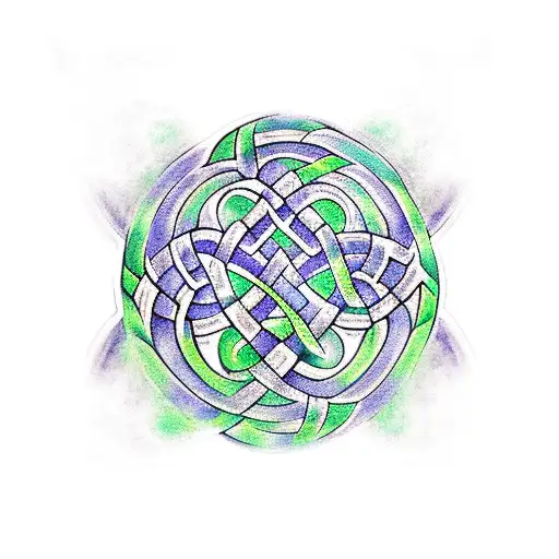 Celtic Knot tattoo design idea