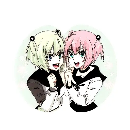 double alpha tattoo design idea