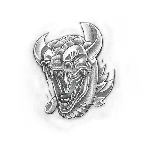 muscle car hot rod tattoo design idea