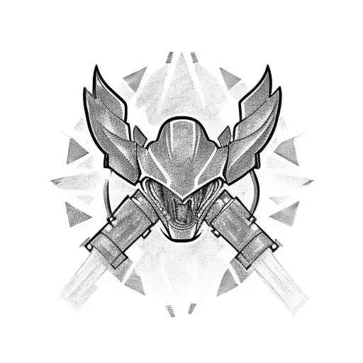 muscle car hot rod tattoo design idea