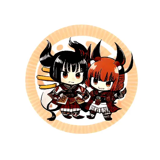 ichigo and kyoraku tattoo design idea