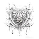 slut script tattoo design idea