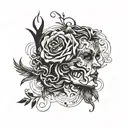 overthinking    tattoo design idea