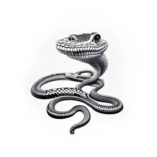 Snake Spitting venom that spells out "Fuck Your Feelings,Imma Do Me" across the spine  tattoo design idea
