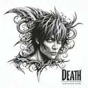 death note made tattoo design idea
