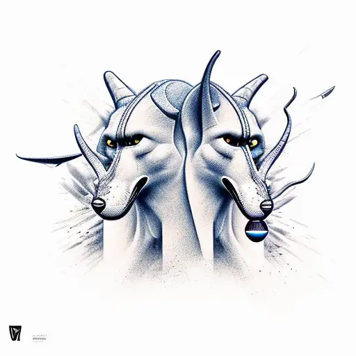 Anubis tattoo design idea